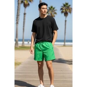 Under‎ Armour M Lg Green Essential Volley Short Fully Mesh Lined